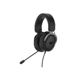 Слушалки Asus TUF Gaming H3 Wired Headset(Discord Certified Mic, 7.1 Surround Sound, 50mm Drivers, Lightweight, 3.5mm, For PC, Mac, PS4, Xbox One, Switch and Mobile Devices), Black