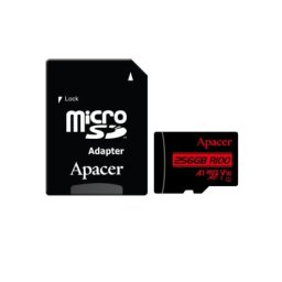 Памет Apacer 256GB microSDHC/SDXC UHS-I U1 V10 A1 (1 adapter)