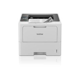 Brother HL-L6210DW – A4 лазерен принтер, 50 ppm, Auto Duplex, 1-линов LCD, Ethernet, Wi-Fi, бял/черен