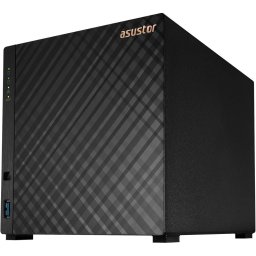 Мрежови диск (NAS) Asustor AS1204T, четириядрен Realtek RTD1619B 1.7GHz, без твърд диск, 4x SATA 6Gb/s, 1GB DDR4, 1x 100/1000/2500 LAN, 3x USB