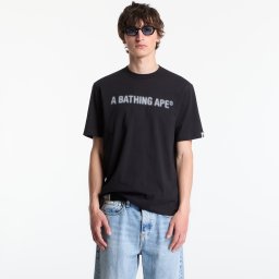 Тениска A BATHING APE Heavy Wash Bathing Ape Shrunk Fit Tee UNISEX Black XL