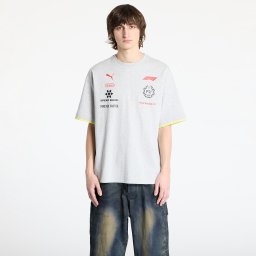 Тениска Puma F1 Racing Tee Light Gray Heather XL