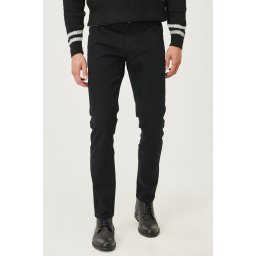 Мъжки черни slim fit чинос панталони