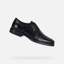 Black men's formal shoes Geox Brandolf - Men's