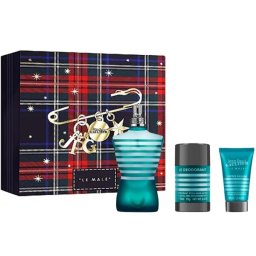 Jean Paul Gaultier Le Male Комплект (EDT 125ml + Deo Stick 75ml + AS Balm 50ml) за Мъже