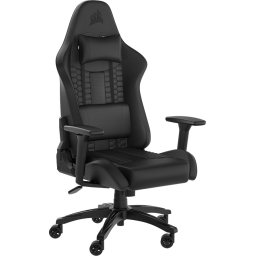 Геймърски стол Corsair TC100 RELAXED - Leatherette Black