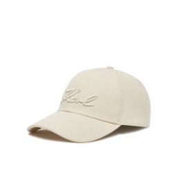 KARL LAGERFELD Шапка с козирка A1W33069 Екрю