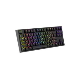 Клавиатура Genesis Gaming Keyboard Thor 404 TKL Black RGB Backlight US Layout Yellow Switch