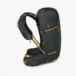Раница Osprey Talon Velocity 30 Dark Charcoal/ Tumbleweed Yellow S/M