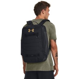 Раница Under Armour Contain Backpack Black/ Black/ Metallic Gold Universal