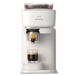 Еспресо машина Philips Baristina BAR300/03, 1500W, 16 бара, 1.2 л, Керамична мелaчка, Прецизно налягане, Точно дозиране, Бял