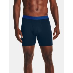 Under Armour Boxer Shorts Tech Mesh 6in 2 Pack-BLU - Mens
