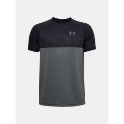 Under Armour T-Shirt UA TECH COLORBLOCK SS-BLK - Boys