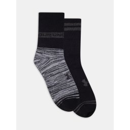 Under Armour Socks UA Essential Hi Lo 2Pk-BLK - unisex