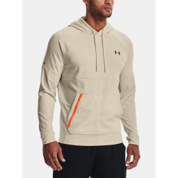 Under Armour UA Rush All Purpose Hoodie-BRN - Mens