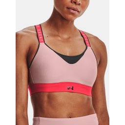 Under Armour Bra UA Infinity High Bra Blockd-PNK - Women