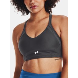 Under Armour Bra UA Infinity Mid Rib Bra-GRY - Women