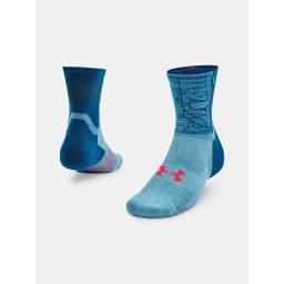 Under Armour Socks UA ArmourDry Run Mid-Crew-BLU - unisex