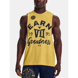 Under Armour Tank Top UA Pjt Rk Earn Greatness Tnk-YLW - Mens