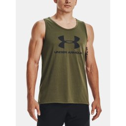 Under Armour Tank Top UA SPORTSTYLE LOGO TANK-GRN - Men