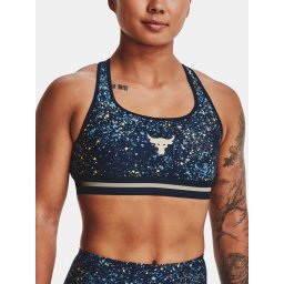 Under Armour UA Pjt Rock Bra Printed - Dark Blue