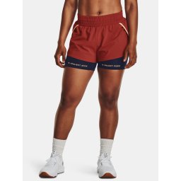 Under Armour Project Rock Flex Red Women's Shorts