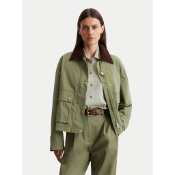 Marc O'Polo Риза-яке 506 0080 70301 Зелен Regular Fit