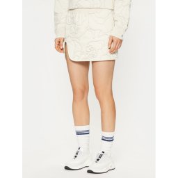 Lacoste Мини пола JF5192 Бежов Regular Fit