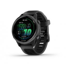 Garmin Forerunner 570 - 42мм - Slate Grey Aluminium с Translucent Black/Black каишка - Смарт часовник