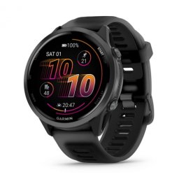 Garmin Forerunner 570 - 47мм - Slate Grey Aluminium с Translucent Black/Black каишка - Смарт часовник