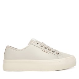 Сникърси Calvin Klein Vulc Flatf Lace Up Lth YW0YW01932 Сив