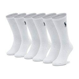 Дълги чорапи Polo Ralph Lauren 449858064001 Бял