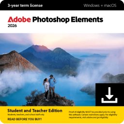 Adobe Photoshop Elements 2026 - EDUGOV EDU 100+ Потребител(и)