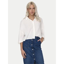 ONLY Риза Lastrid 15307870 Бял Regular Fit