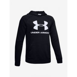 Sweatshirt Under Armour Rival Logo Hoodie-Blk