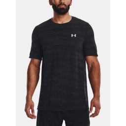 Under Armour T-Shirt UA Seamless Wave SS-BLK - Men