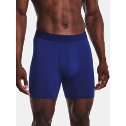 Under Armour UA Tech Mesh 6in 2 Pack-BLU Boxer Shorts - Mens