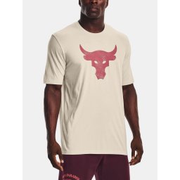 Мъжка тениска Under Armour UA PJT ROCK BRAHMA BULL SS-WHT