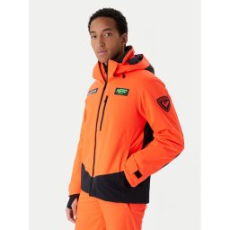 Rossignol Скиорско яке Hero Blackside RLOMJ24 Оранжев Regular Fit