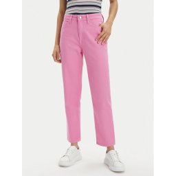 Lee Дънки Carol 112349595 Розов Straight Fit