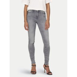 ONLY Дънки Power 15231450 Сив Skinny Fit