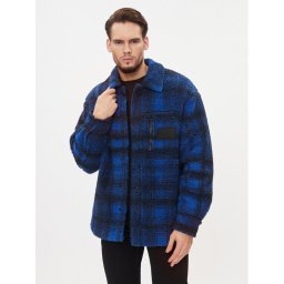 Calvin Klein Jeans Риза-яке J30J324312 Тъмносин Relaxed Fit