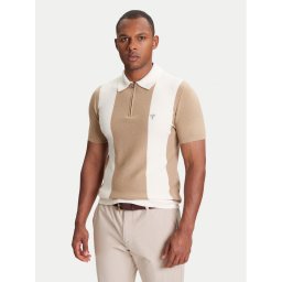 Guess Пуловер M5YR11 Z3OE2 Бежов Regular Fit
