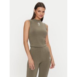 Guess Блуза Elea V4YP04 KCDN0 Каки Regular Fit