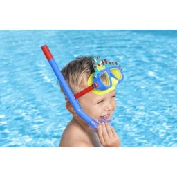 Детска маска с шнорхел Bestway AquaPals 3+, код 24059