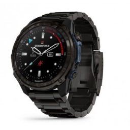 Garmin Descent™ Mk3i – 51 мм Carbon grey DLC титан с DLC титаниева каишка - Смарт часовник