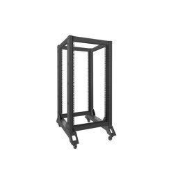 Lanberg open rack 19" 22U 600x800, black