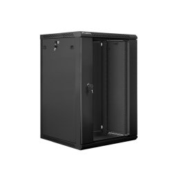 Lanberg rack cabinet 19" wall-mount 18U / 600x600 for self-assembly (flat p