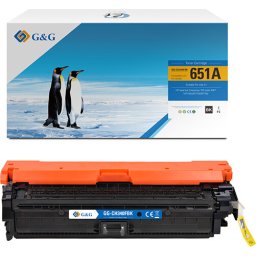 Тонер касета за HP LaserJet Enterpise 700 Color/MFP M775 Series - /651A/ - Black - CE340A - NT-CH340FBK - G&G