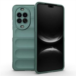 Подсилен силиконов гръб на ленти за Huawei Nova 14 Pro - зелен